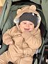 OLANT BABY комбинезон утепленный, +10°C+20°C, Siberia Beige Teddy - фото 2