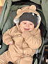 OLANT BABY  , +10C+20C, Siberia Beige Teddy -  2