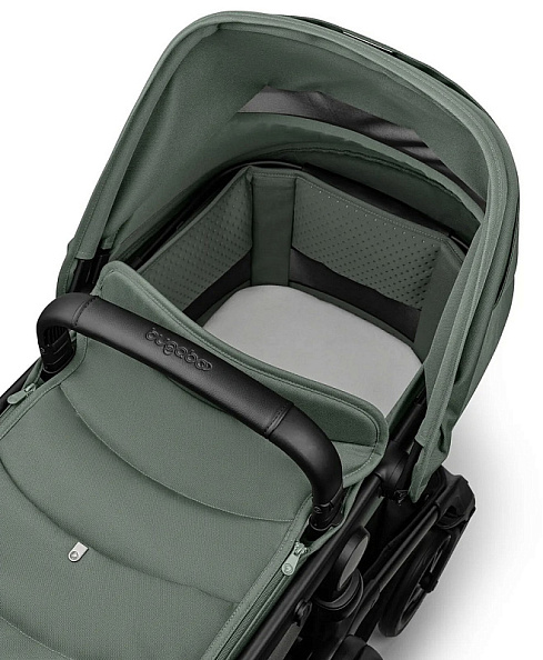 Bugaboo Fox5 Renew коляска 2 в 1 Black/ Forest Green/Forest Green complete - фото  8