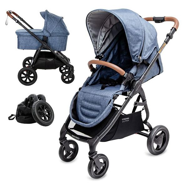 Valco Baby Snap 4 Ultra Trend коляска 2 в 1 / Denim + Sport pack