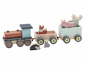 Kid's concept Поезд деревянный с животными, серия &quot;Edvin&quot;