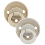 Elodie пустышка 0-6 мес. Retro Binky Bundle латексная 2 шт.- Pure Khaki  - фото 1