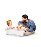 Stokke® Flexi Bath® cкладная ванночка XL Transparent Blue  - фото 5