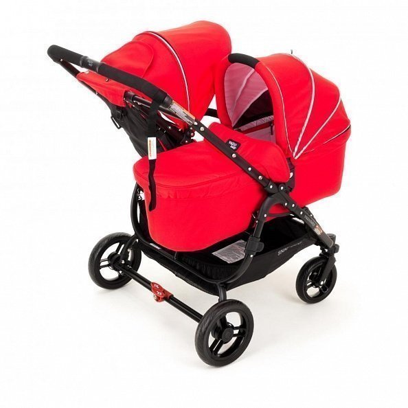 Valco baby Люлька External Bassinet для Snap Duo / Fire red - фото  1