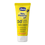 Chicco крем 0+ солнцезащитный SPF50+, 75 мл Baby Moments sun