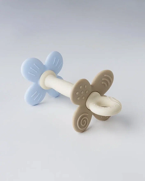 Edda  прорезыватель Небо/Лён - фото  8