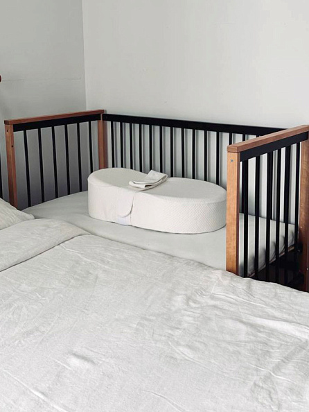 OLANT кровать приставная Элвис (Elvis) черный янтарь - фото  9