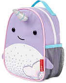 Skip Hop рюкзак детский с поводком Нарвал