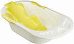 Happy Baby ванночка детская с горкой Bath Comfort yellow
