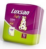 Luxsan Baby пеленка 60х60 с рисунком 10 штук