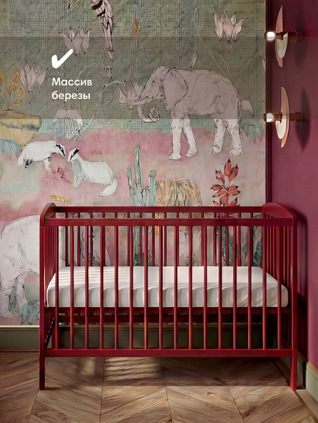 OLANT кровать Сова (Sova) красный - фото  5