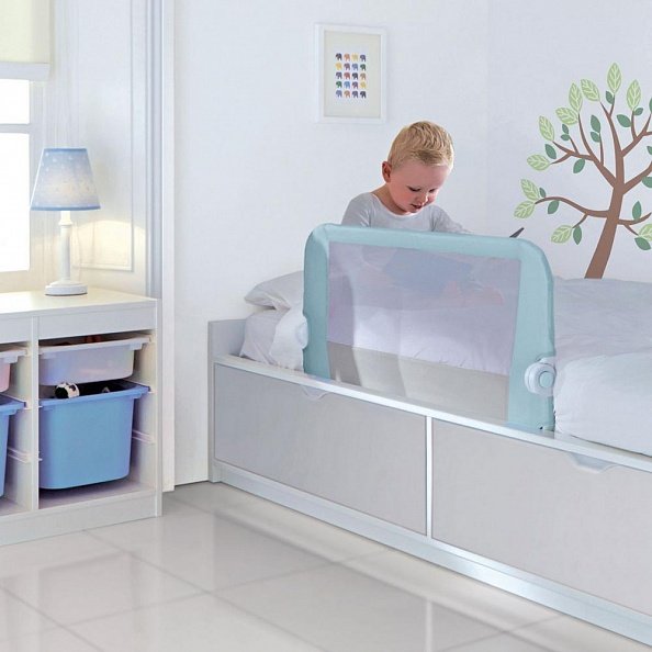 Munchkin  барьер Sleep™ Safety защитный для кровати, голубой