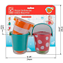 Hape игрушка для купания Счастливые ведра - фото 4