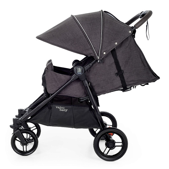 Valco baby   Slim Twin Tailormade / Charcoal -   6