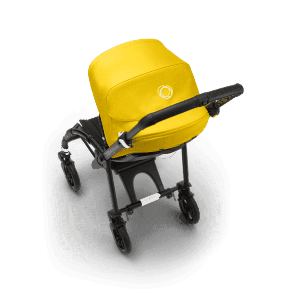 Bugaboo Bee6 коляска прогулочная Black/Black/Lemon Yellow complete - фото  9