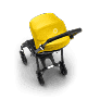 Bugaboo Bee6 коляска прогулочная Black/Black/Lemon Yellow complete - фото 9
