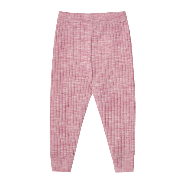 Babybu леггинсы из 100% шерсти мериноса Lavender Melange - фото  2