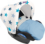 Xplorys Капюшон для автокресла DOOKY Hoody Blue Stars