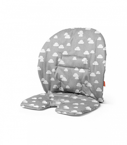 Stokke® Steps подушка на съемные сидения для стульчика Grey Clouds