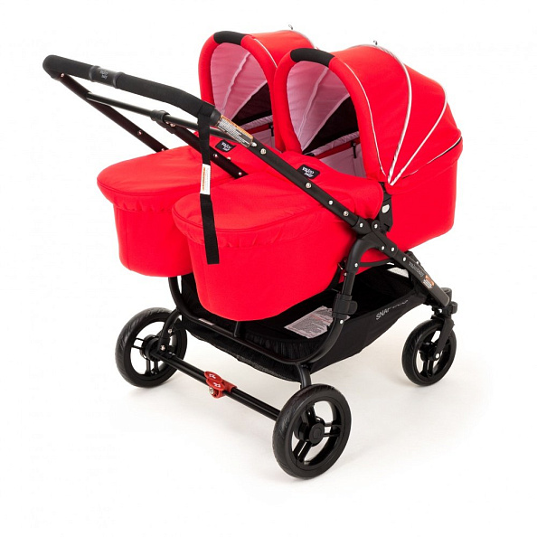 Valco baby Люлька External Bassinet для Snap Duo / Fire red - фото  2