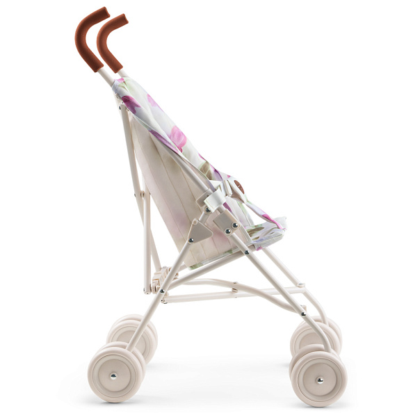 Happy Baby коляска прогулочная для кукол Твиглет (twiglet) сиреневые цветы / lilac flowers - фото  11