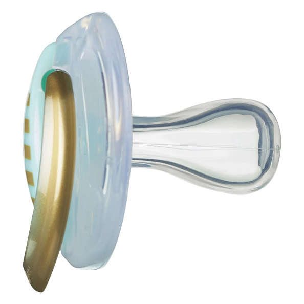 Tommee Tippee соска-пустышка силиконовая Moda, 0-6 мес., 2 шт. - фото  4