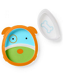 Skip Hop Тарелка 2 в 1 "Собака"