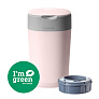 Tommee Tippee утилизатор подгузников, накопитель для использованных подгузников Twist & Click, pink