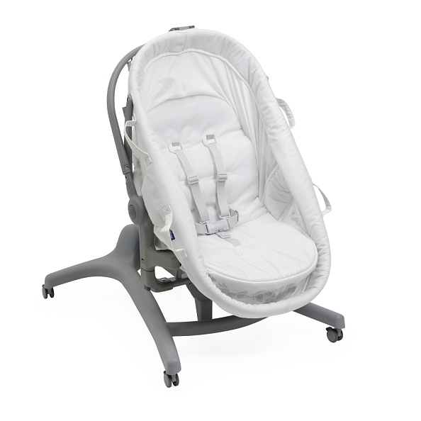 Chicco кроватка-стульчик 5-в-1 Baby Hug Pro White Cream - фото  5