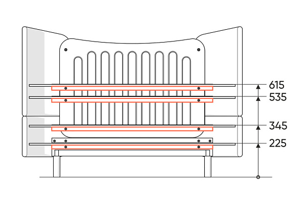 Ellipse кровать-трансформер Kidi Soft бежевый - фото  7