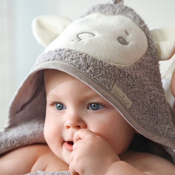 Perina полотенце детское Muzzle (серый) - фото  9