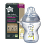 Tommee Tippee бутылочка для кормления Closer to nature, 260 мл., серый, 0+ - фото 4