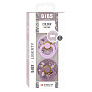 BIBS набор пустышек латексных Liberty Colour 2 штуки, Chamomile Lawn/Violet Sky - фото 4