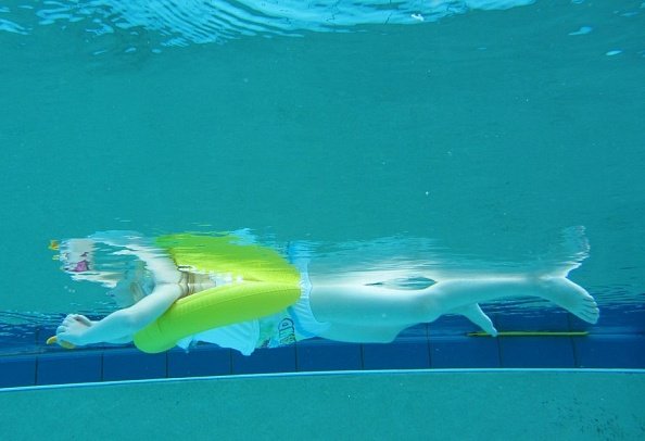 Swimtrainer круг classic желтый 4 года+ - фото  5