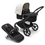 Bugaboo Fox5 коляска 2 в 1 Black/ Midnight Black/ Misty White