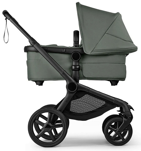 Bugaboo Fox5 Renew коляска 2 в 1 Black/ Forest Green/Forest Green complete - фото  4