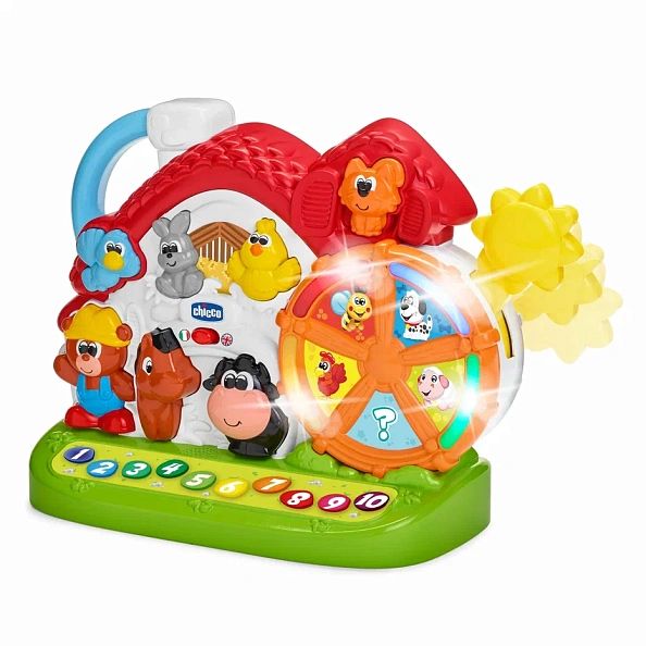 Chicco игровой центр Говорящая ферма рус/англ NEW - фото  1