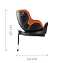 Britax Roemer  DUALFIX PRO Golden Cognac (40-105 , 0-4 ) .0/1 -  4