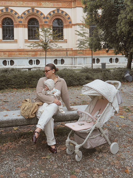 Elodie коляска прогулочная MONDO - Autumn Rose Renew - фото  11