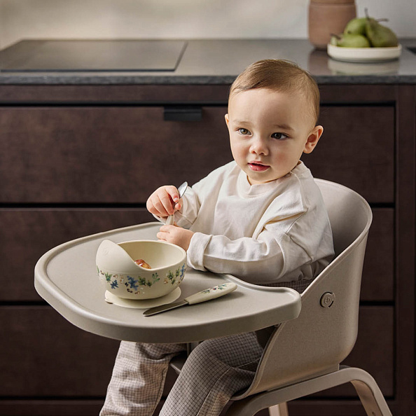 Elodie Grace стульчик + сиденье для новорожденного Tender Taupe+ вкладыш Garden Leo - фото  13