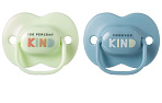 Tommee Tippee соска-пустышка силиконовая Anytime, 6-18 мес., 2 шт.