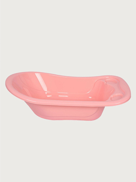 OLANT ванночка детская со сливом цвет розовый - фото  7