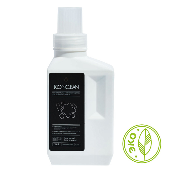 IconClean пятновыводитель универсальный для белого и цветного белья 500 гр - фото  1