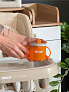 Tommee Tippee чашка-непроливайка первая 190 мл.с 4 мес., оранжевый NEW - фото 11