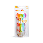 Munchkin ложки для прикорма детские пластиковые, набор 6 шт. с 3 мес.