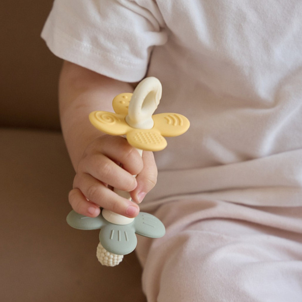 Edda  прорезыватель Мимоза/Шалфей - фото  2