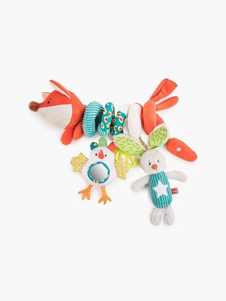 Happy Baby развивающая игрушка-спираль лисичка Люся