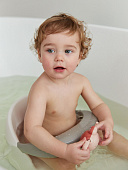 Happy Baby сиденье для ванны Favorite, warm grey