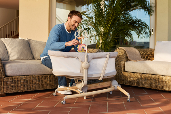 Chicco кроватка-стульчик 4-в-1 Baby Hug Armonia Mother Pearl - фото  21