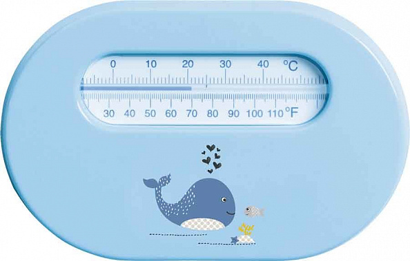 Bebe Jou термометр для комнаты голубой Китенок